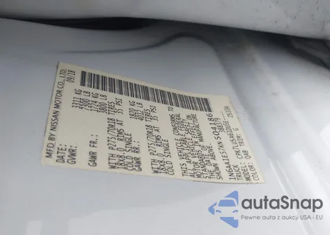 2019 Nissan Titan Pro-4X из США, поврежденный, VIN 1N6AA1E57KN504186